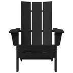 Gartenstuhl 2 pcs Schwarz 80,5 x 74,5 x 92 cm Polyethylen