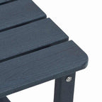 Gartenstuhl 3 pcs Marineblau 80,5 x 74,5 x 92 cm Polyethylen