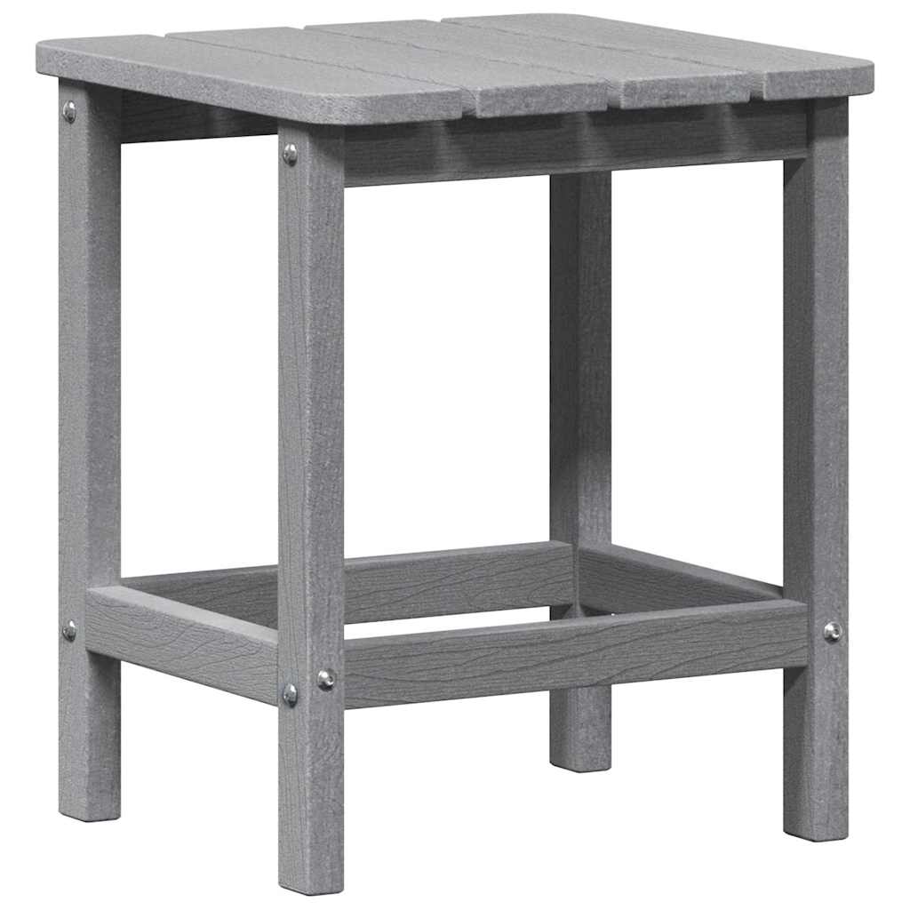 Gartenstuhl 3 pcs Hellgrau 80,5 x 74,5 x 92 cm Polyethylen