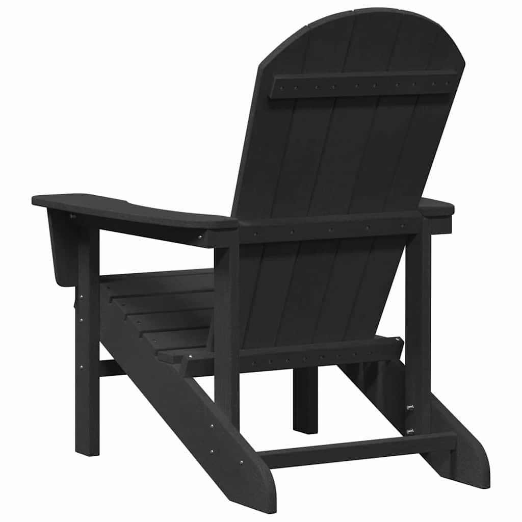 Gartenstuhl 2 pcs Schwarz 82 x 74 x 92 cm Polyethylen