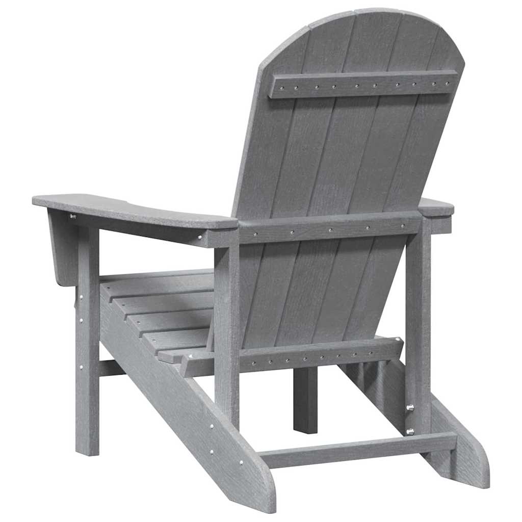 Gartenstuhl 2 pcs Hellgrau 82 x 74 x 92 cm Polyethylen