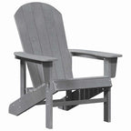Gartenstuhl 3 pcs Hellgrau Polyethylen