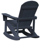 Adirondack Schaukelstühle 2 pcs Marineblau HDPE