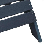 Gartenstuhl 2 pcs Marineblau 83 x 74 x 92 cm Polyethylen