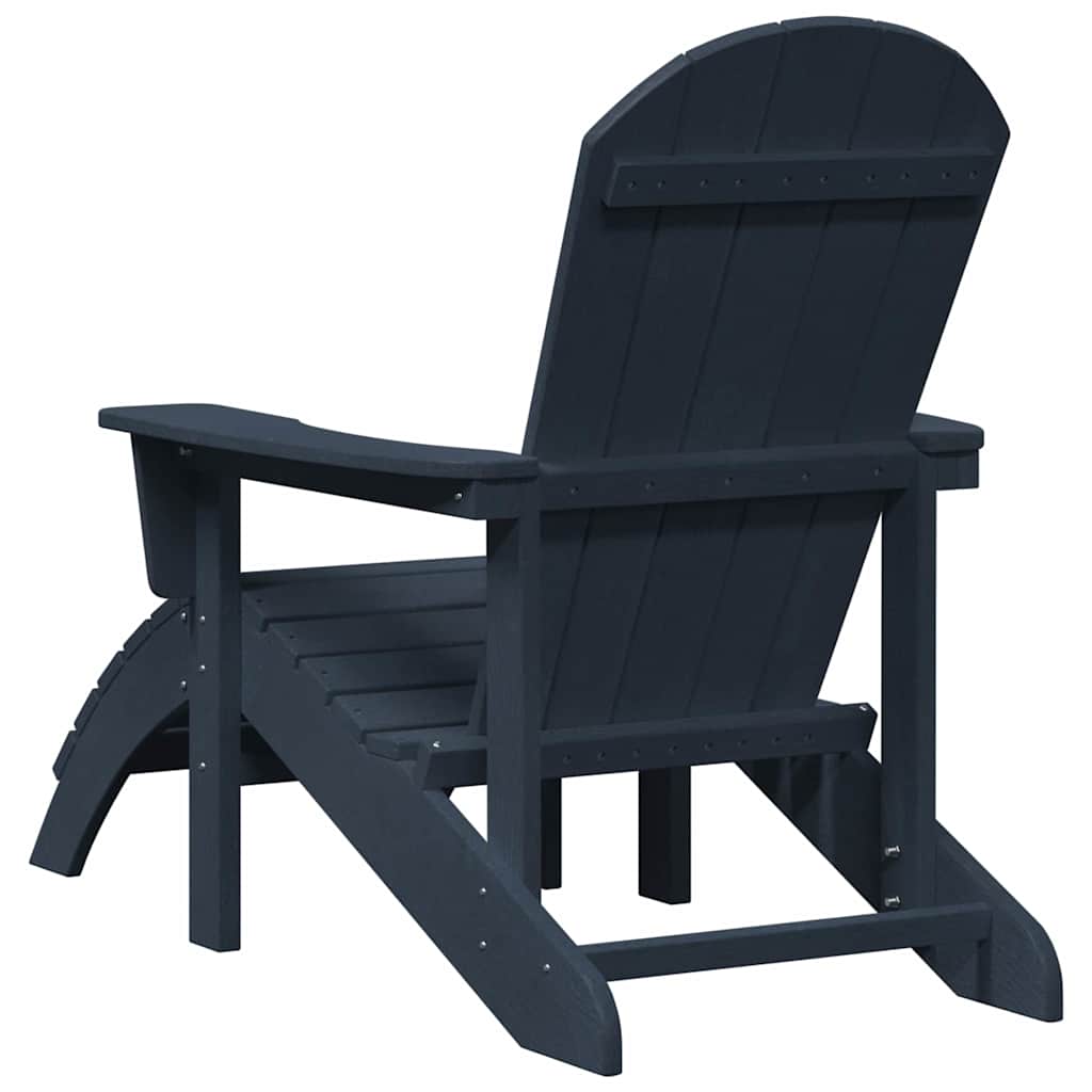 Gartenstuhl 2 pcs Marineblau 83 x 74 x 92 cm Polyethylen