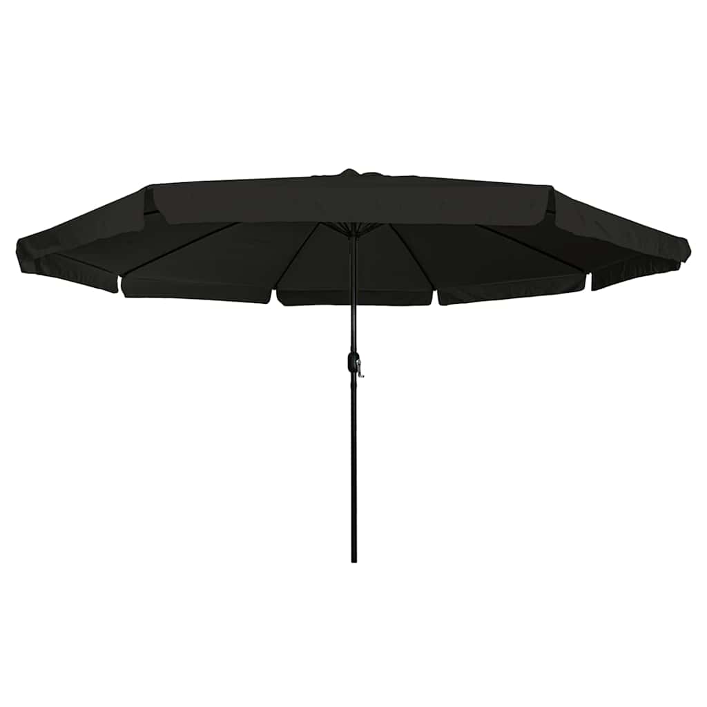 Garten-Sonnenschirm Schwarz 394 x 394 x 248 cm