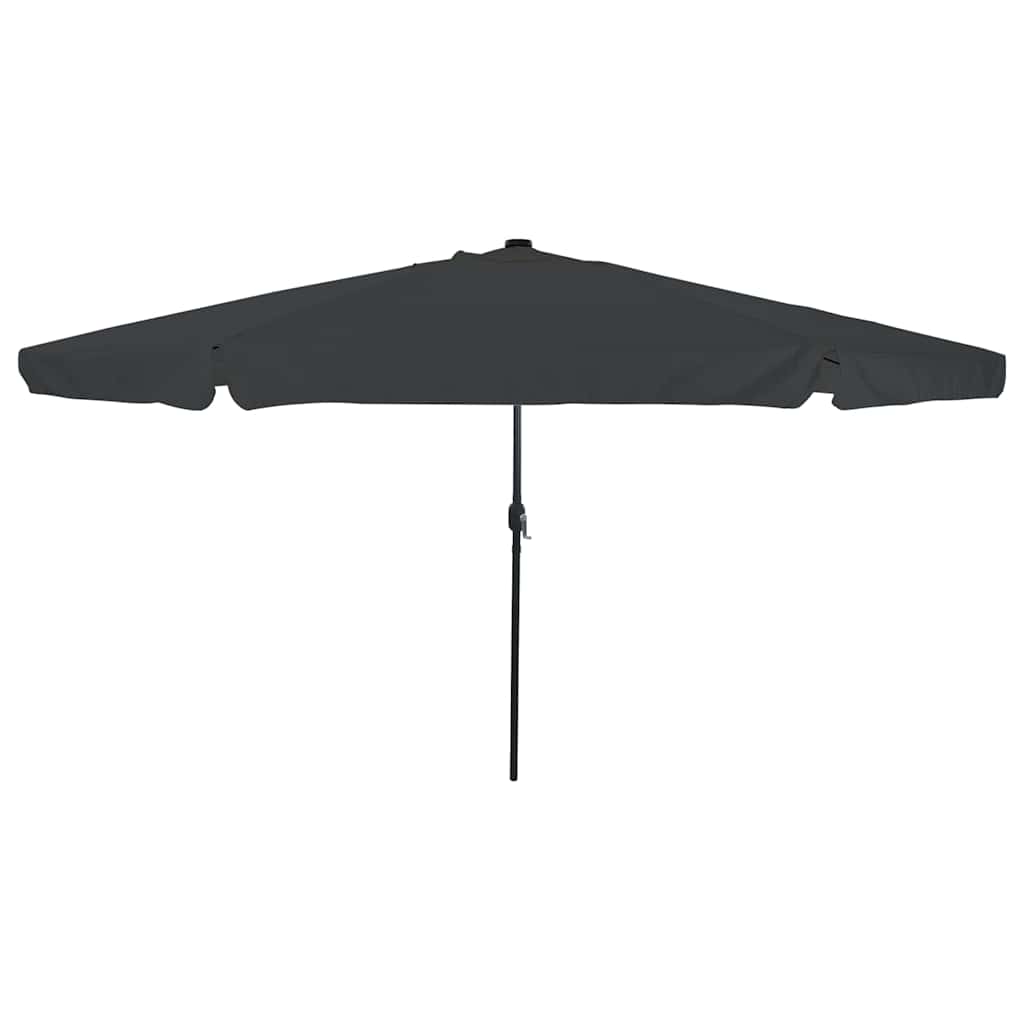 Garten-Sonnenschirm Anthrazit 395 x 395 x 245 cm Polyester