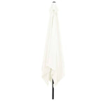 Garten-Sonnenschirm Sand 295 x 295 x 245 cm Polyester und Stahl