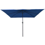 Garten-Sonnenschirm Azurblau 295 x 295 x 245 cm