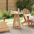 Beistelltisch Braun 70 x 70 x 75 cm Massivholz Teak