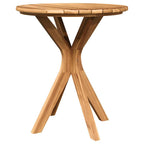 Beistelltisch Braun 70 x 70 x 75 cm Massivholz Teak