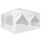 Party-Zelt Weiß 400 x 400 x 266 cm Polyethylen