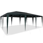 Party-Zelt Grün 600 x 400 x 266 cm Polyethylen und Stahl
