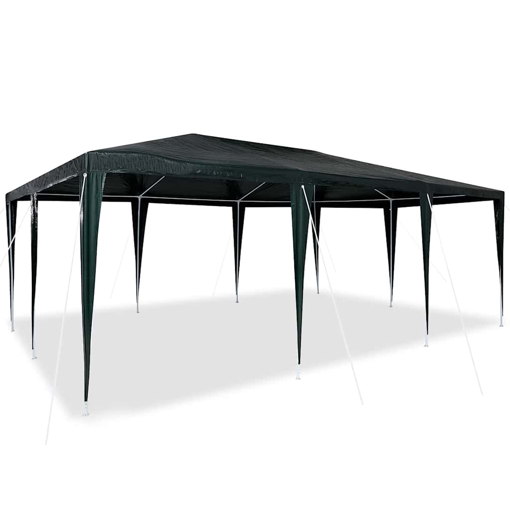 Party-Zelt Grün 600 x 400 x 266 cm Polyethylen und Stahl