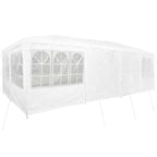 Party-Zelt Weiß 800 x 400 x 266 cm Polyethylen