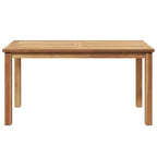 Couchtisch Braun 90 x 50 x 45,5 cm Massivholz Teak