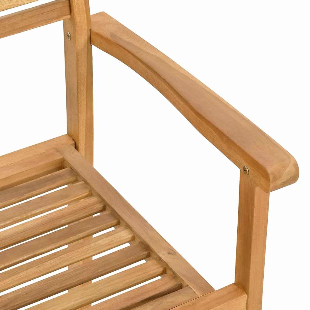 Stuhl 2 pcs Braun 56 x 55 x 90,5 cm Massivholz Teak