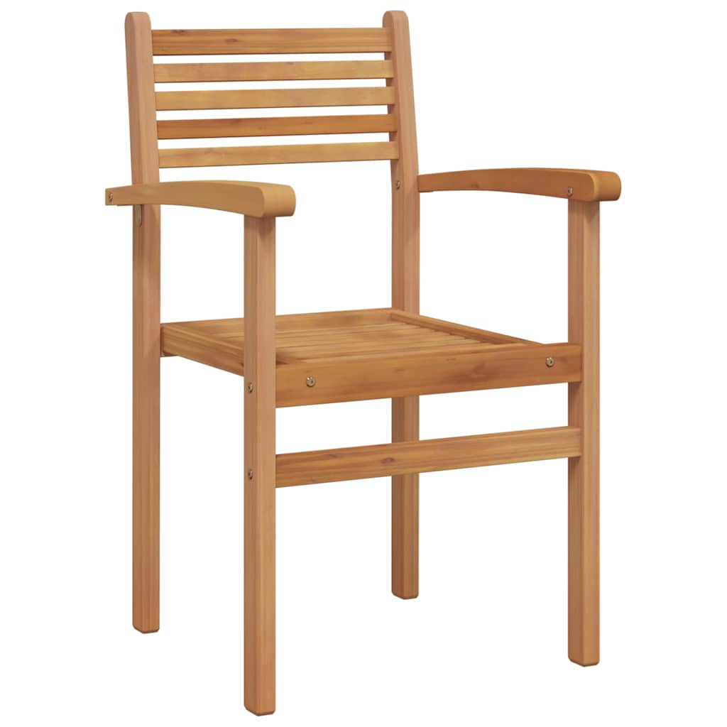 Stuhl 2 pcs Braun 56 x 55 x 90,5 cm Massivholz Teak