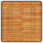 Garten Essgruppe Grau Poly-Rattan