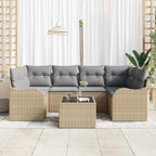 Gartensofa-set Beige 55 x 55 x 37 cm Poly-Rattan