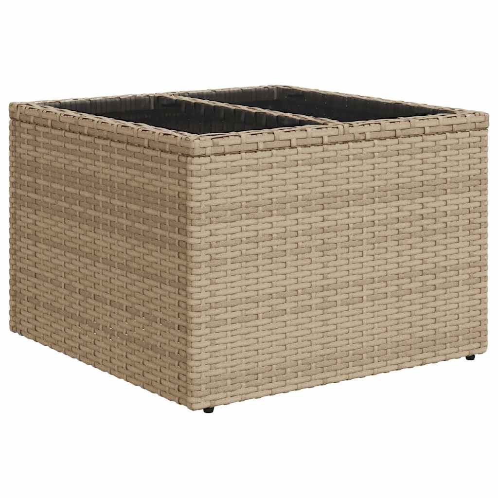 Gartensofa-set Beige 55 x 55 x 37 cm Poly-Rattan