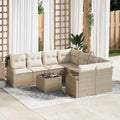 Gartensofa-set Beige 55 x 55 x 37 cm Poly-Rattan