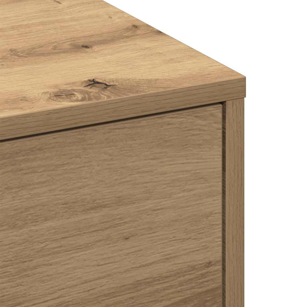 Couchtisch Artisan-Eiche 90 x 90 x 28 cm Holzwerkstoff