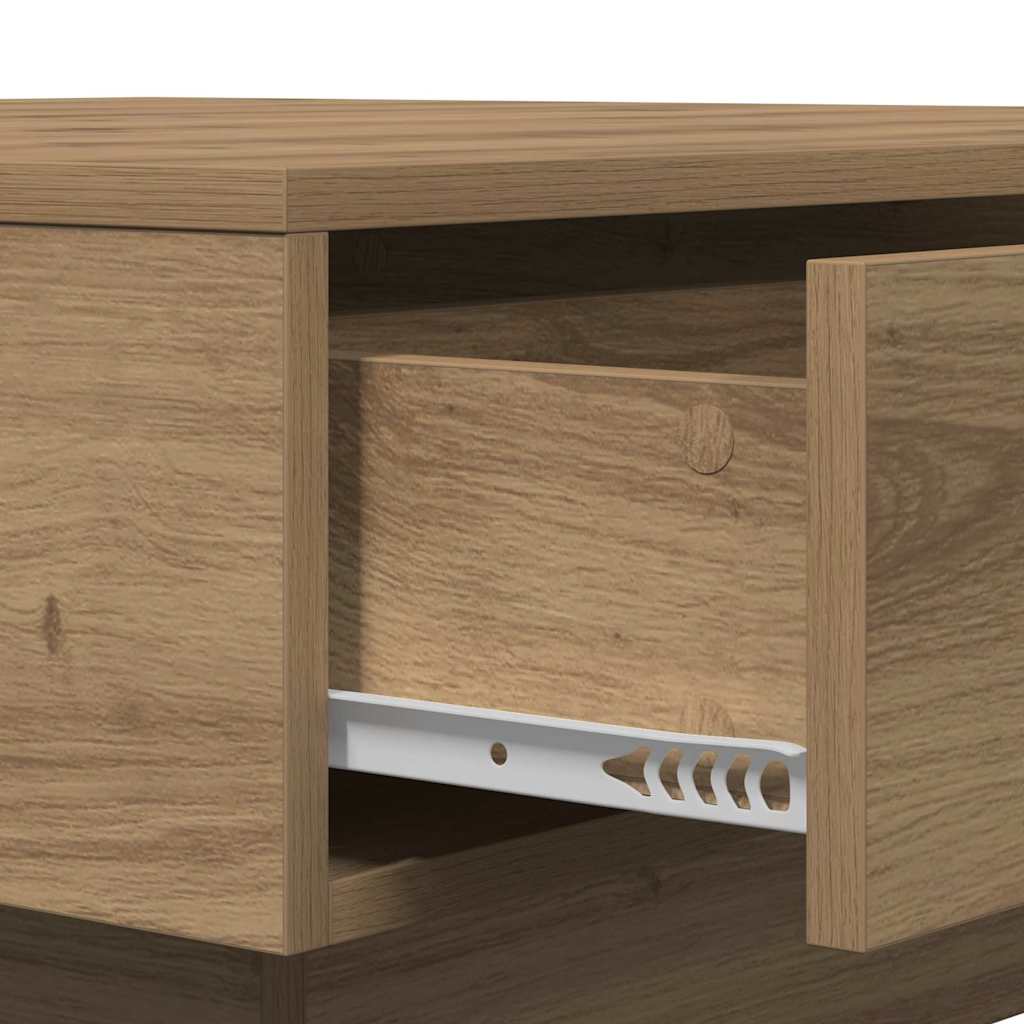 Couchtisch Artisan-Eiche 90 x 90 x 28 cm Holzwerkstoff