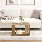 Couchtisch Artisan-Eiche 51,5 x 51,5 x 30 cm Holzwerkstoff