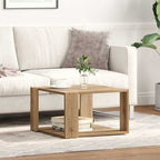 Couchtisch Artisan-Eiche 51,5 x 51,5 x 30 cm Holzwerkstoff