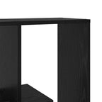 Bücherregal Schwarz Eichen-Optik 67 x 25 x 162 cm Holzwerkstoff