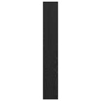 Bücherregal Schwarz Eichen-Optik 67 x 25 x 162 cm Holzwerkstoff