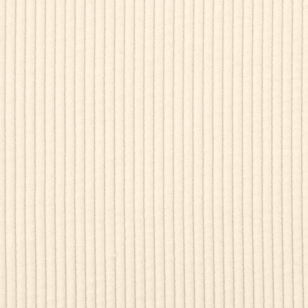 Esszimmerstühle mit Rollen 2 pcs Creme 57 x 66 x 94 cm