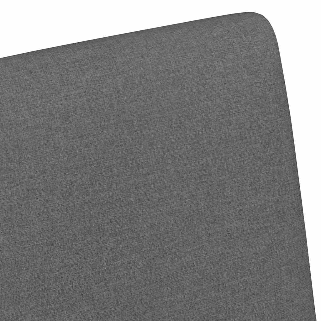 Esszimmerstühle mit Rollen 2 pcs Dunkelgrau 57 x 66 x 94 cm