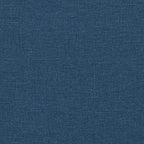 Esszimmerstühle mit Rollen 2 pcs Blau 57 x 66 x 94 cm Stoff
