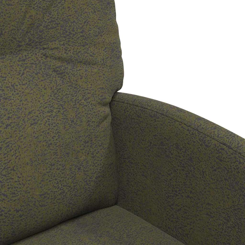 Esszimmerstühle mit Rollen 2 pcs Armeegrün 57 x 67 x 95 cm