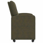 Esszimmerstühle mit Rollen 2 pcs Armeegrün 57 x 67 x 95 cm