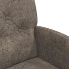 Esszimmerstühle mit Rollen 2 pcs Dunkelgrau 58 x 67 x 97 cm