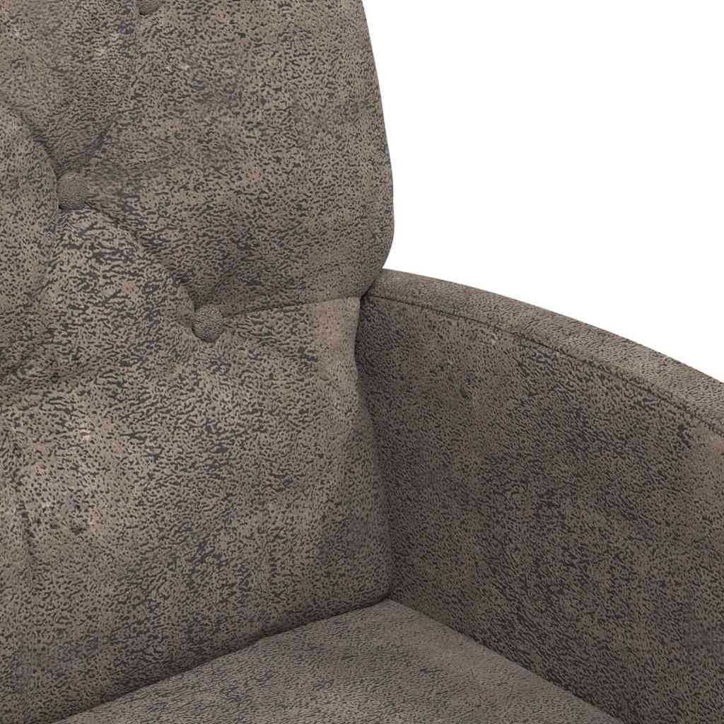 Esszimmerstühle mit Rollen 2 pcs Dunkelgrau 58 x 67 x 97 cm