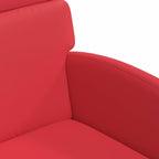 Esszimmerstühle mit Rollen 2 pcs Rot 58 x 65 x 98 cm Kunstleder