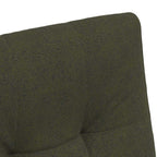 Esszimmerstühle mit Rollen 2 pcs Armeegrün 58 x 67 x 97 cm