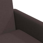 Esszimmerstühle 2 pcs Dunkelbraun 57 x 67 x 95 cm Stoff