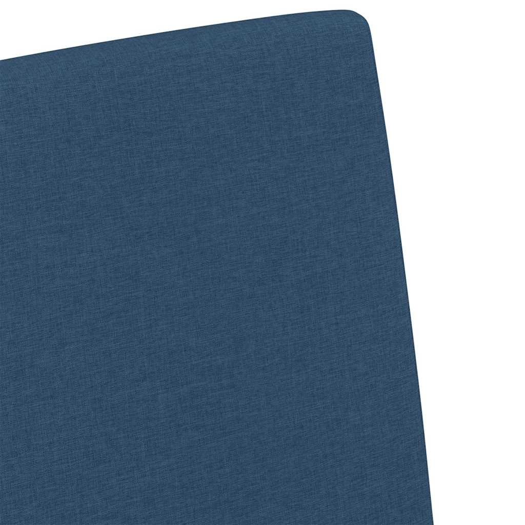 Esszimmerstühle 2 pcs Blau 57 x 67 x 95 cm Stoff