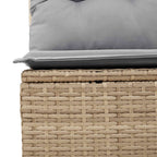 Gartensofa-set 13 pcs Beige Poly-Rattan