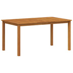 Garten Essgruppe 5 pcs Grau Massivholz Akazie
