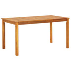 Garten Essgruppe 7 pcs Grau Massivholz Akazie