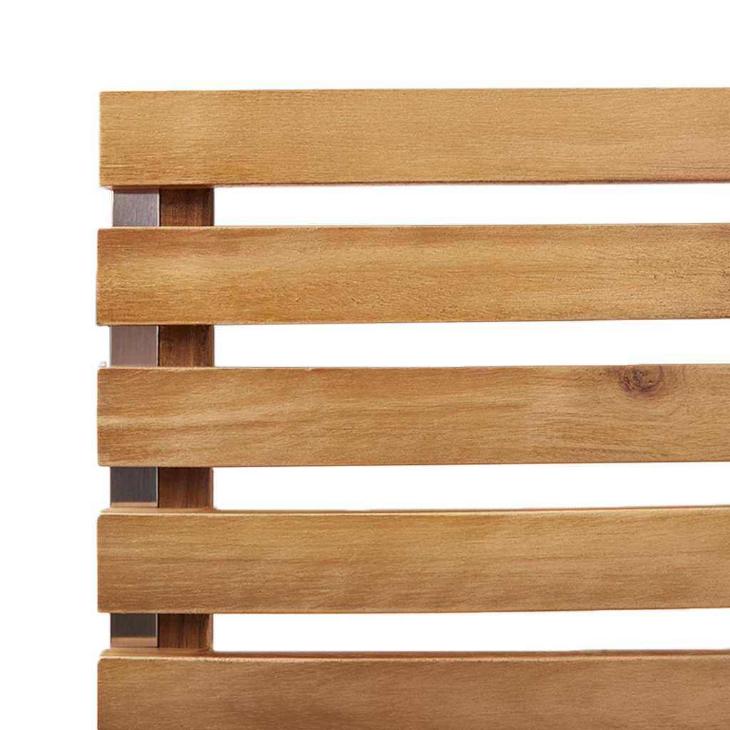 Garten Essgruppe 9 pcs Braun Massivholz Akazie