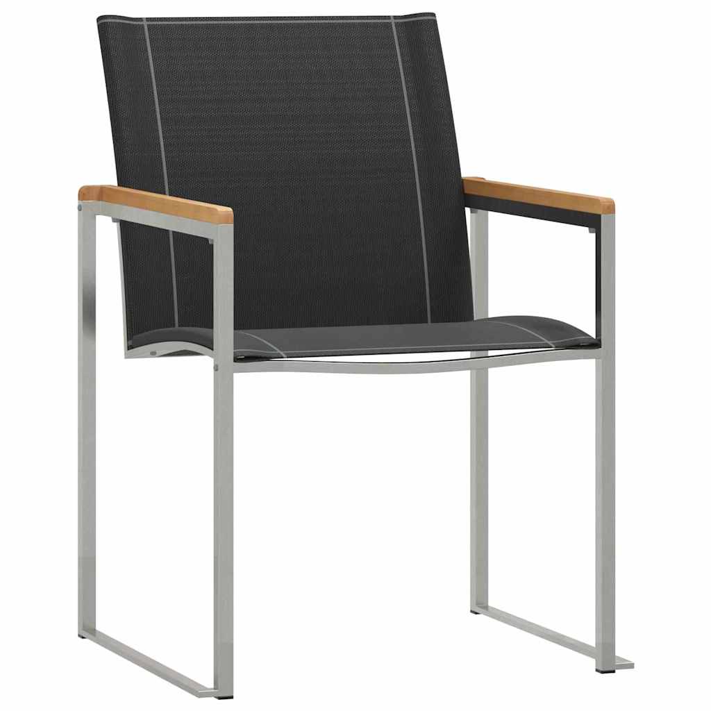 Garten Essgruppe 5 pcs Braun Massivholz Akazie