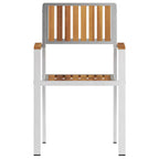 Gartenstuhl 6 pcs Braun 56 x 54,5 x 87 cm Massivholz Akazie