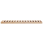 Bodenbettrahmen Natur 90 x 210 cm Massives Kiefernholz